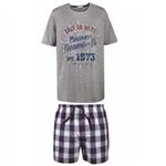ست تی شرت و شلوارک مردانه لیورجی مدل pyjama301