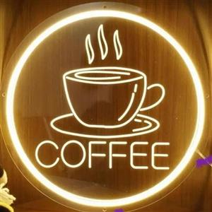 تابلو ال ای دی مدل قهوه فنجون