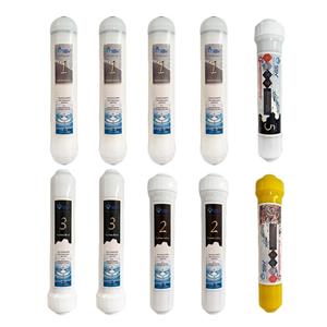 فیلتر دستگاه تصفیه آب اس اس وی مدل  inline-6 مجموعه 10 عددی