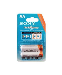 باتری قلمی قابل شارژ سونی مدل NH-AA HR15/51 ظرفیت 4600 میلی آمپر ساعت بسته 2 عددی