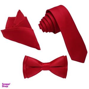 ست کراوات و پاپیون و دستمال جیب مردانه کد R