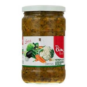 ترشی لیته بیژن - 670 گرم