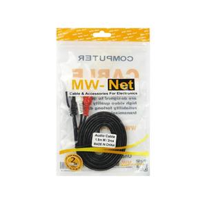 کابل ۱ به ۲ صدا ام دبلیو نت MW-Net 1.5m