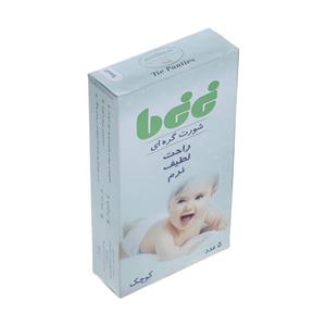 شورت دو گره نی نی ما مدل 17302 بسته 5 عددی