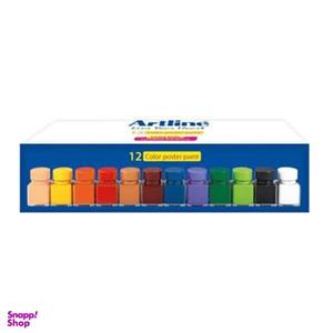گواش 12 رنگ آرت لاین مدل 820GL12