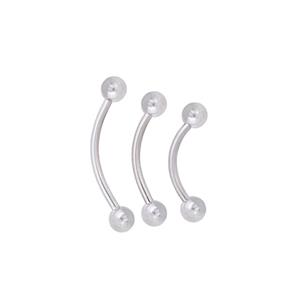 پیرسینگ ابرو  پایتخت مدل PS821مجموعه 3 عددی