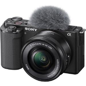 دوربین دیجیتال بدون آینه سونی مدل ZV-E10 به همراه لنز ۱۶-۵۰ میلی متر OSS Sony ZV-10 Mirrorless Digital Camera With 16-50mm OSS Lens
