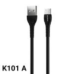 کابل شارژ 1.1 متری Micro USB کینگ استار K101 A