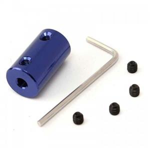 کوپلینگ آلومینیومی ثابت  6mmx8mm