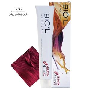 رنگ موی Professional بیول سری Burgandy Red حجم 100 میل-6.62 (قرمز بورگاندی روشن)