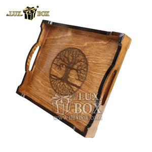 سینی چوبی لوکس باکس مدل LBL501