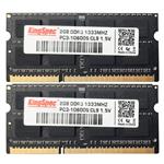 رم لپ تاپ DDR3 دو کاناله 1333 مگاهرتز CL9 کینگ اسپک مدل 10600S ظرفیت 4 گیگابایت