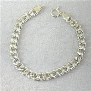 دستبند نقره مردانه مدل حلقه ای اسپرت کد 15283 -