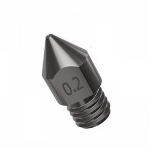 نازل اکسترودر فولادی سخت 0.2mm برای فیلامنت 1.75