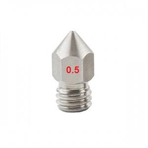 نازل استیل  MK7-MK8 0.5mm  برای فیلامنت 1.75