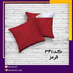 کوسن مخمل قرمز کد 341 باتومد