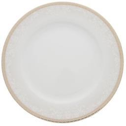 بشقاب غذاخوری چینی زرین ایران مدل ریوا بسته 6عددی