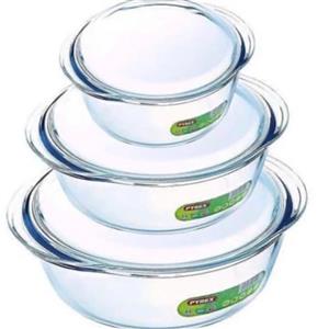 ظرف پخت پیرکس مدل px200 مجموعه 3 عددی