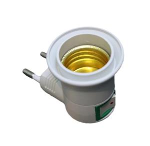 سر پیچ لامپ کلید دار مدل E27 سر پیچ لامپ کلید دار کد E27