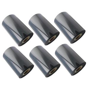 ریبون پرینتر لیبل زن مدل Wax 60mm x 300m بسته 6 عددی