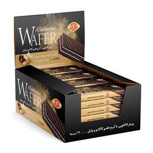 ویفر رامینا نادی با کرم طعم کاکائو و وانیل
