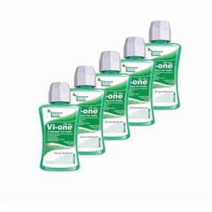 دهانشویه وان مدل General Fresh Mint حجم 330 میلی لیتر مجموعه5 عددی 