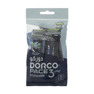 خودتراش دورکو مدل  Pace 3 Disposable بسته 5 عددی 