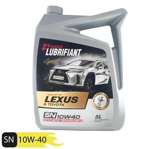 روغن موتور خودرو کانادا لوبریفنت مدل SN 10W-40 lexus حجم 5 لیتر