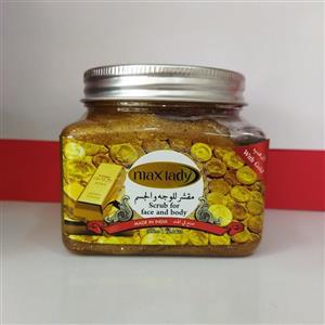 اسکراب نعنا مکس لیدی لایه‌بردار شنی ۳۰۰ میلی‌لیتر | MaxLady Mint Scrub 300ml