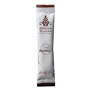 شکر قهوه ای ندند - 5 گرم  بسته 40 عددی