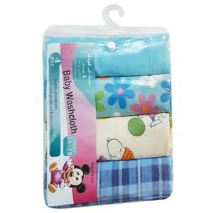 خشک کن کودک رینبو مدل boyWashcloth بسته 4 عددی