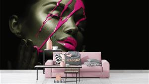 پوستر دیواری چهره زن W10032900