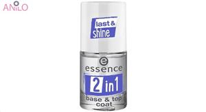 لاک پایه اسنس مدل 2in1 Base and Top Coat Essence 2in1 Base and Top Coat Nail Polish