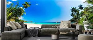 پوستر دیواری دریا و ساحل W10032100