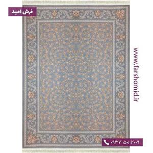 فرش ماشینی 1200 شانه بزرگمهر طرح افشان دلسا کد 12478  