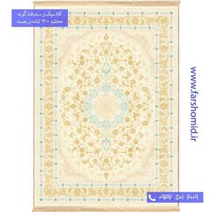 فرش 1200 شانه محتشم  طرح شاهین 