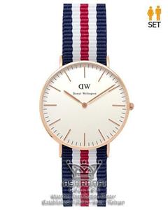 ساعت مردانه دنیل ولینگتون بند برزنت Daniel Wellington 0502DW