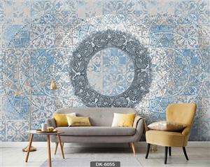 پوستر دیواری طرح کلاسیک کد DK-6055