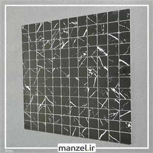 کاشی بین کابینتی مشکی ماربل شیت TP155