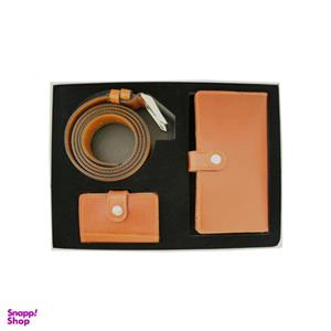 ست هدیه مردانه چرم آرا مدل s014 کد N