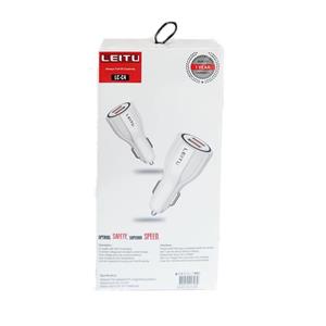 شارژر فندکی لیتو lc-c4 با کابل TYPE-C