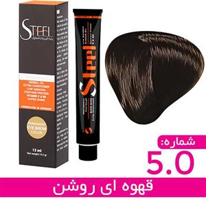 رنگ مو استیل 5.0 قهوه ای روشن