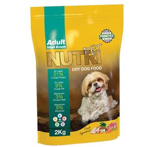 غذای خشک سگ نوتری پت کد 001 وزن 2 کیلوگرم Nutripet 001 Dry Dog Food 2 Kg