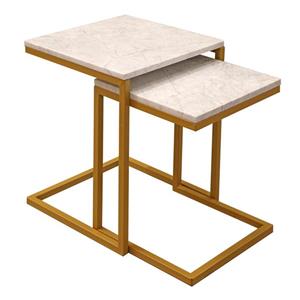 میز عسلی کد 8002 مجموعه 2 عددی