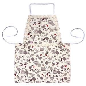 پیش بند آشپزخانه صبا طرح مرغ و خروس کد 165