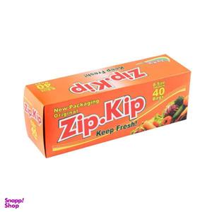 کیسه زیپ دار زیپ کیپ مدل MD1051 بسته 40 عددی