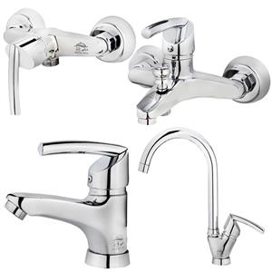 ست شیرآلات دزلی مدل تنسو 9002 مجموعه 4 عددی