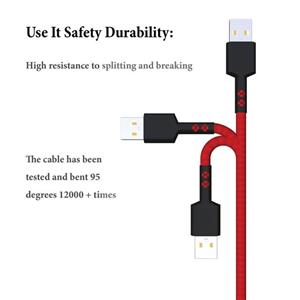 کابل تبدیل USB به microUSB کلومن مدل kd-30 مجموعه 5 عددی
