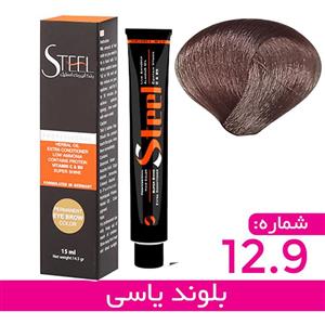 رنگ مو استیل 12/9 یاسی روشن 