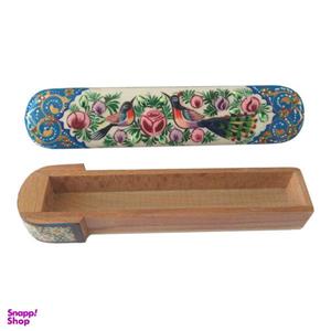 قلمدان خاتم کاری مدل مرغ و طاووس کد KH0122 -